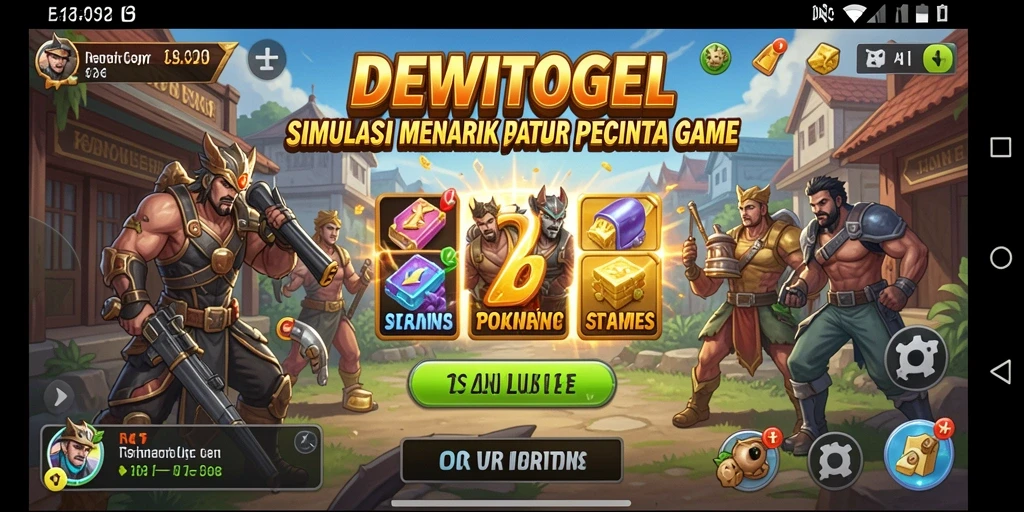 Tampilan gameplay DEWITOGEL yang menarik dan interaktif.