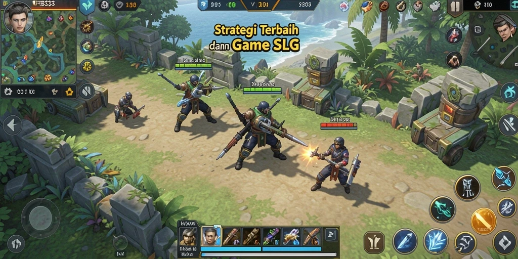 Tangkapan layar FB333 menunjukkan aksi pertempuran SLG yang mendebarkan.