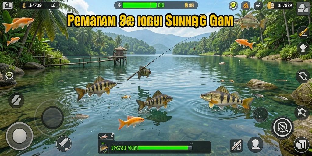 Screenshot gameplay JP6789 menampilkan suasana memancing yang seru dan menantang.