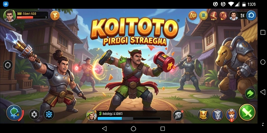 Tampilan gameplay KOITOTO yang mendebarkan dengan berbagai strategi.