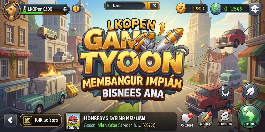 Screenshot menampilkan gameplay menarik dari LKOPEN.