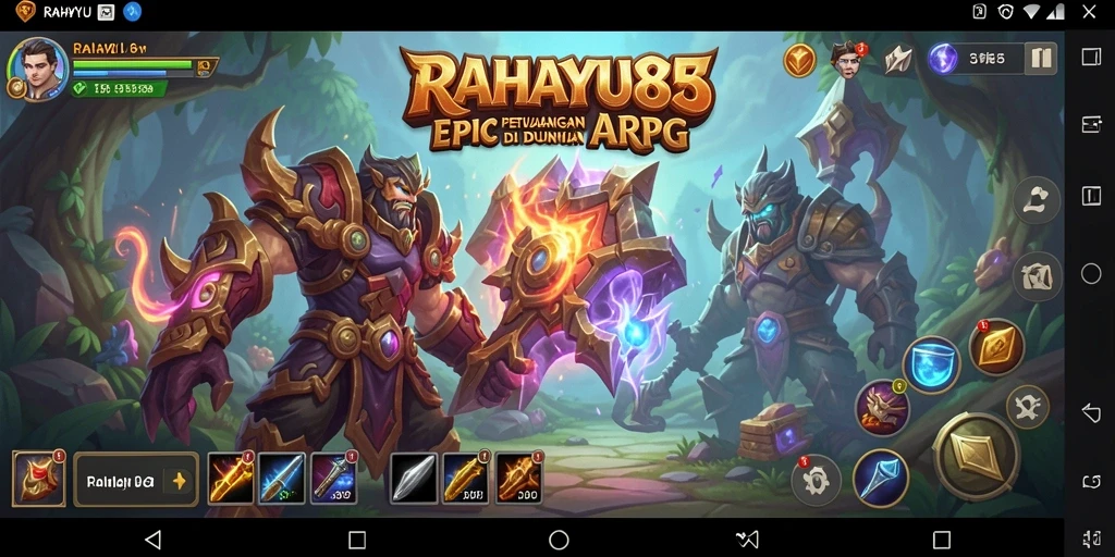 Gameplay ARPG yang menarik dan menantang di RAHAYU88.