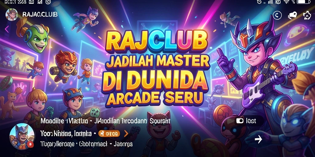 Screenshot menampilkan aksi seru dalam gameplay RAJACLUB.