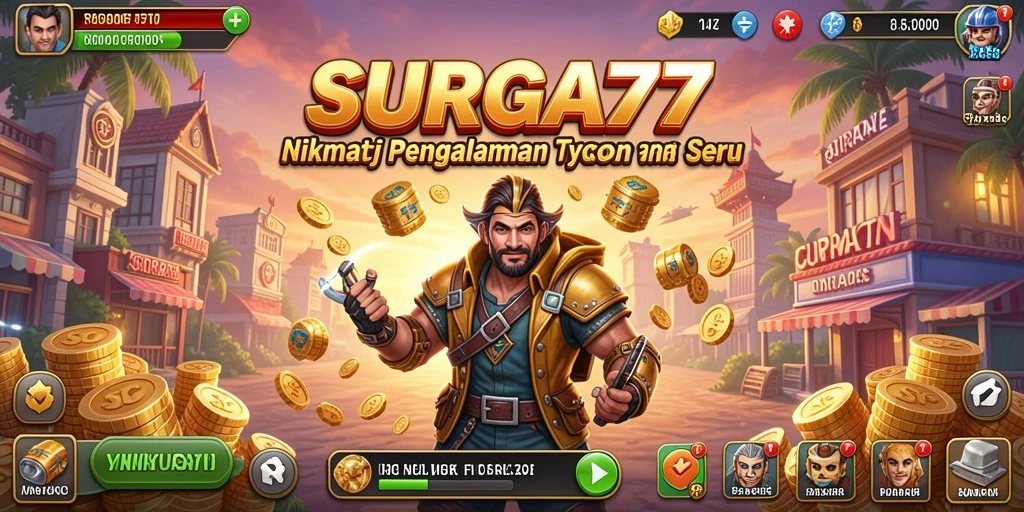 Tampilan gameplay Tycoon yang menarik dan mendalam.