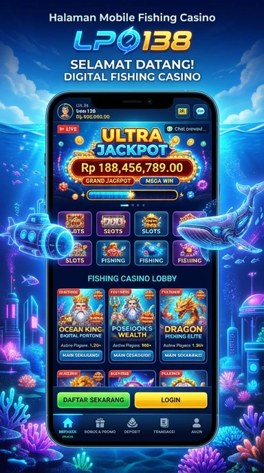 Screenshot tampilan utama aplikasi lpo138 yang user-friendly.
